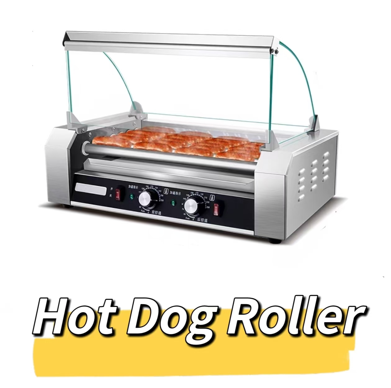 Mesin Pemanggang Sosis Hot Dog - Hot Dog Roller Grill ulasan dan harga