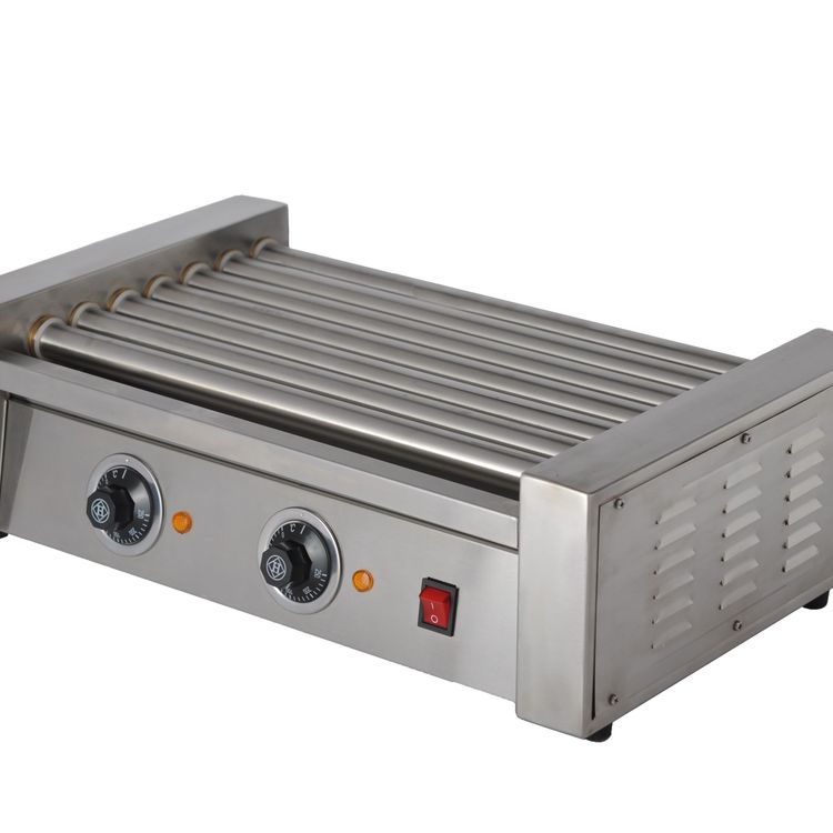 Mesin Pembuat Hot Dog Otomatis - Hot Dog Roller Grill ulasan dan harga