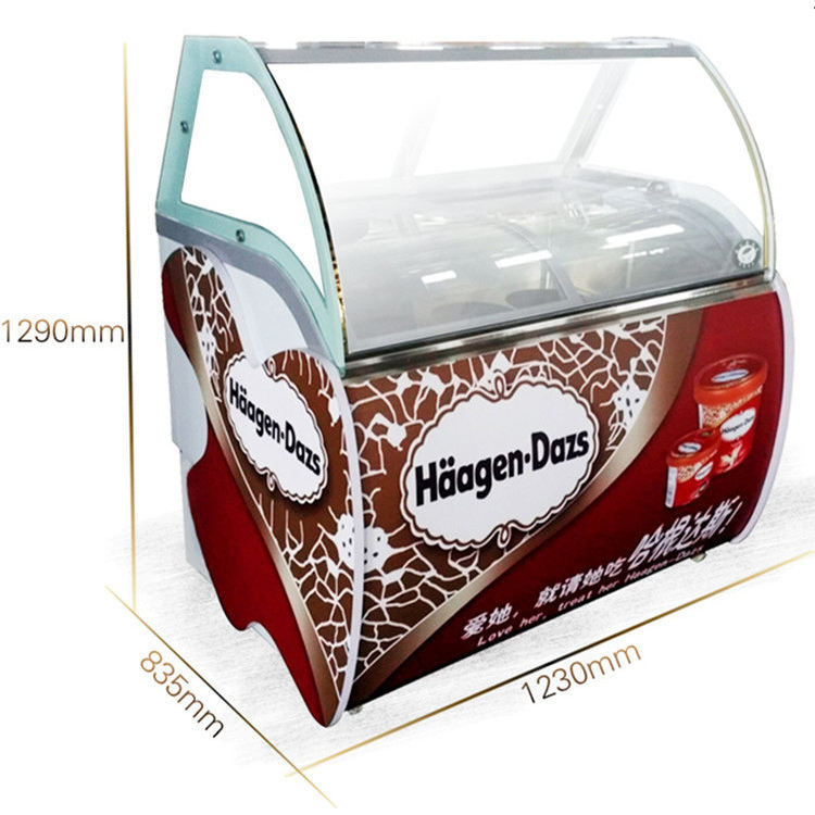 Lemari Pendingin Es Krim Keras - Commercial Chest Freezer ulasan dan harga