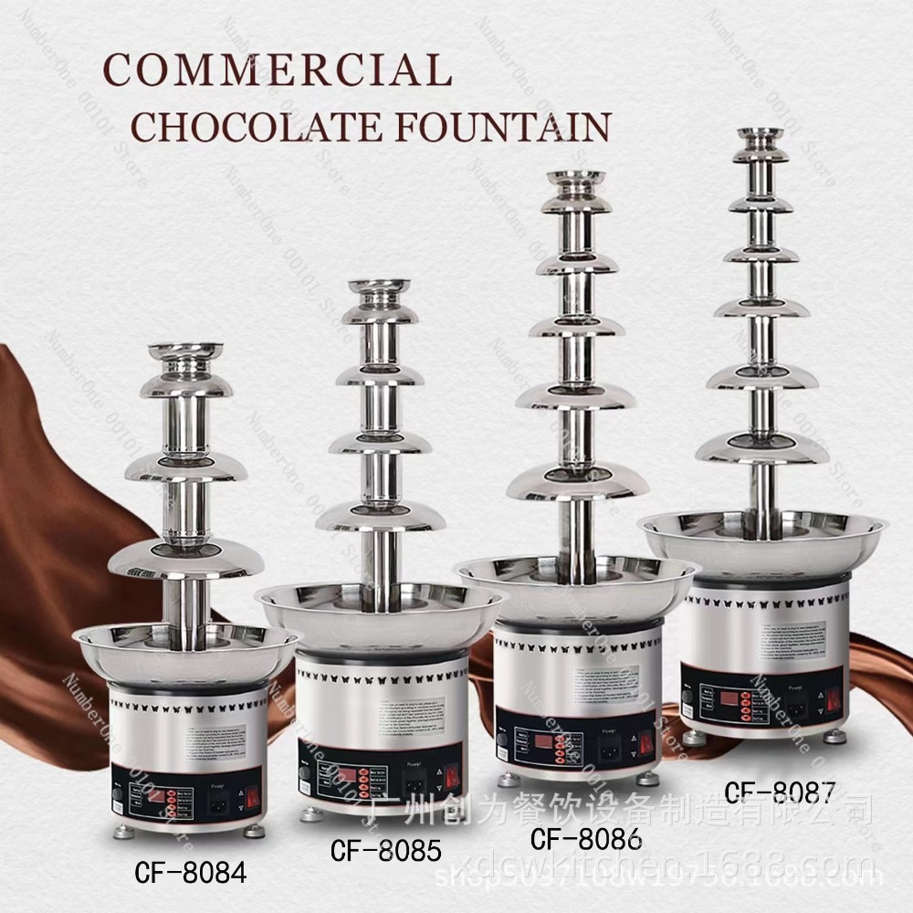 Mesin air mancur cokelat 4-7 l - Chocolate Fountain Commercial ulasan dan harga