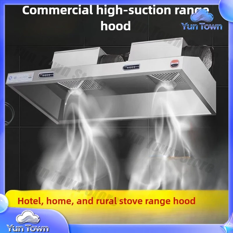 Penghisap Asap Komersial 880W  - Commercial Kitchen Exhaust Hood ulasan dan harga