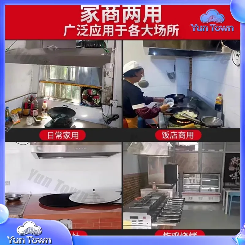 Penghisap Asap Komersial 880W  - Commercial Kitchen Exhaust Hood ulasan dan harga