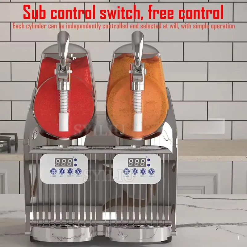 Mesin Slushy Otomatis Elektrik - Slushy Machine ulasan dan harga