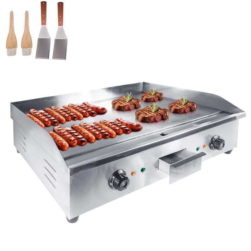 Kompor Listrik Komersial Produ - Electric Griddle Flat Top ulasan dan harga