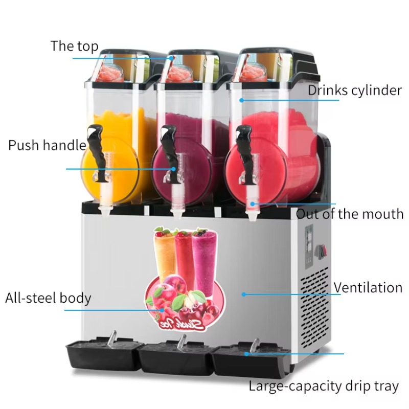 Mesin Slushy Komersial Otomati - Slushy Machine ulasan dan harga