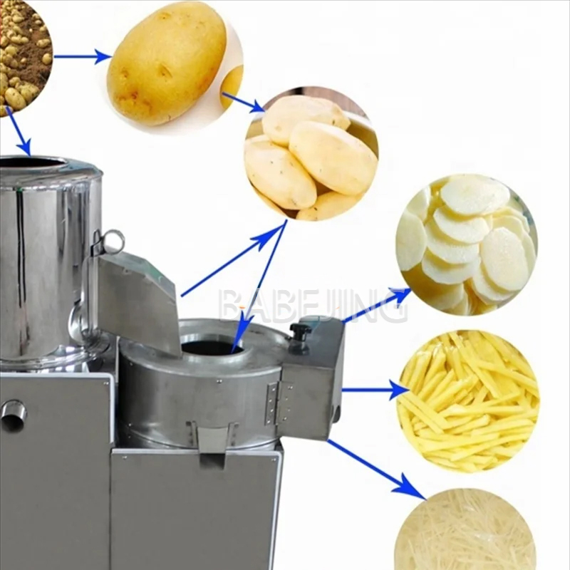 Mesin Pemotong Kentang Listrik - Commercial Kitchen Cleaning ulasan dan harga