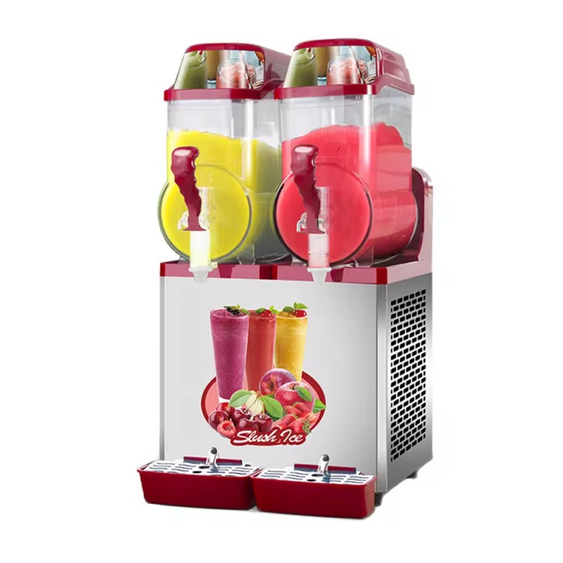 2 Tangki Mesin Slush Komersial - Slushy Machine ulasan dan harga