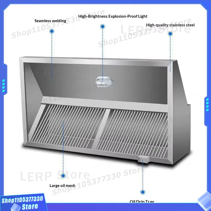 Sistem Ventilasi Cerobong Asap - Commercial Kitchen Chimney ulasan dan harga