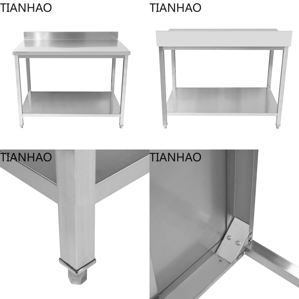Meja Kerja Dapur Stainless Ste - Commercial Kitchen Backsplash ulasan dan harga