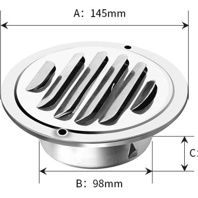 1 Buah Outlet Knalpot Ventilas - Commercial Kitchen Exhaust Hood ulasan dan harga
