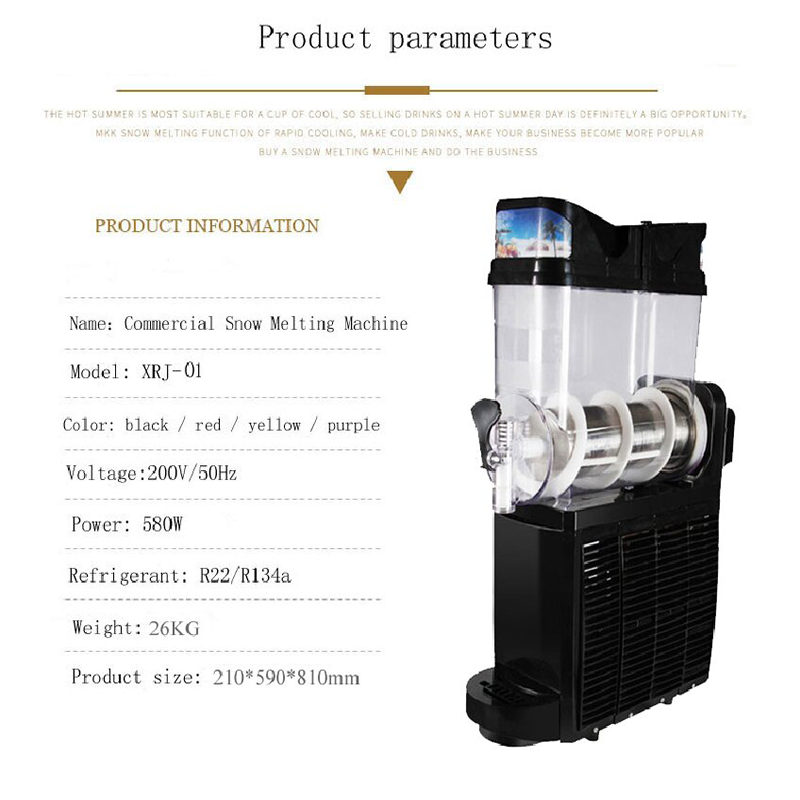 Mesin Pembuat Es Serut Smoothi - Slushy Machine ulasan dan harga
